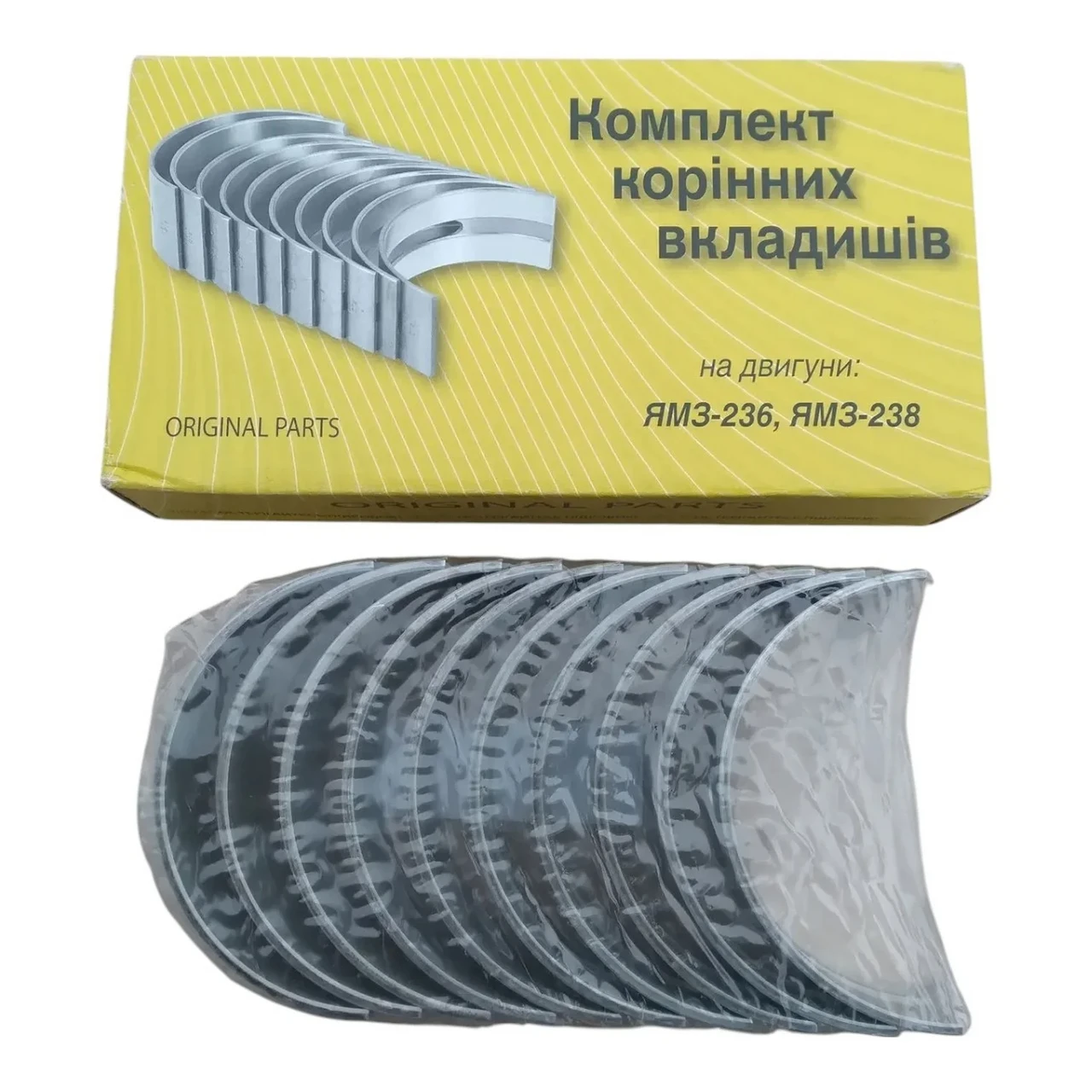 Вкладиші корінні 536-1000102-P1 (1шт) МАЗ 536-1000102-P1
