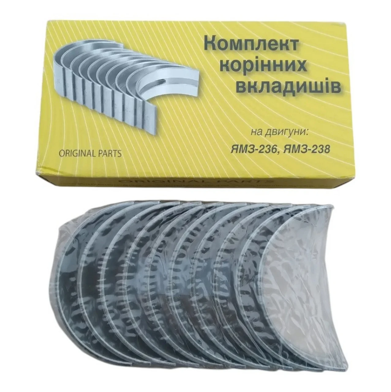 Вкладиші корінні 536-1000102Р0 (1шт) МАЗ 536-1000102Р0