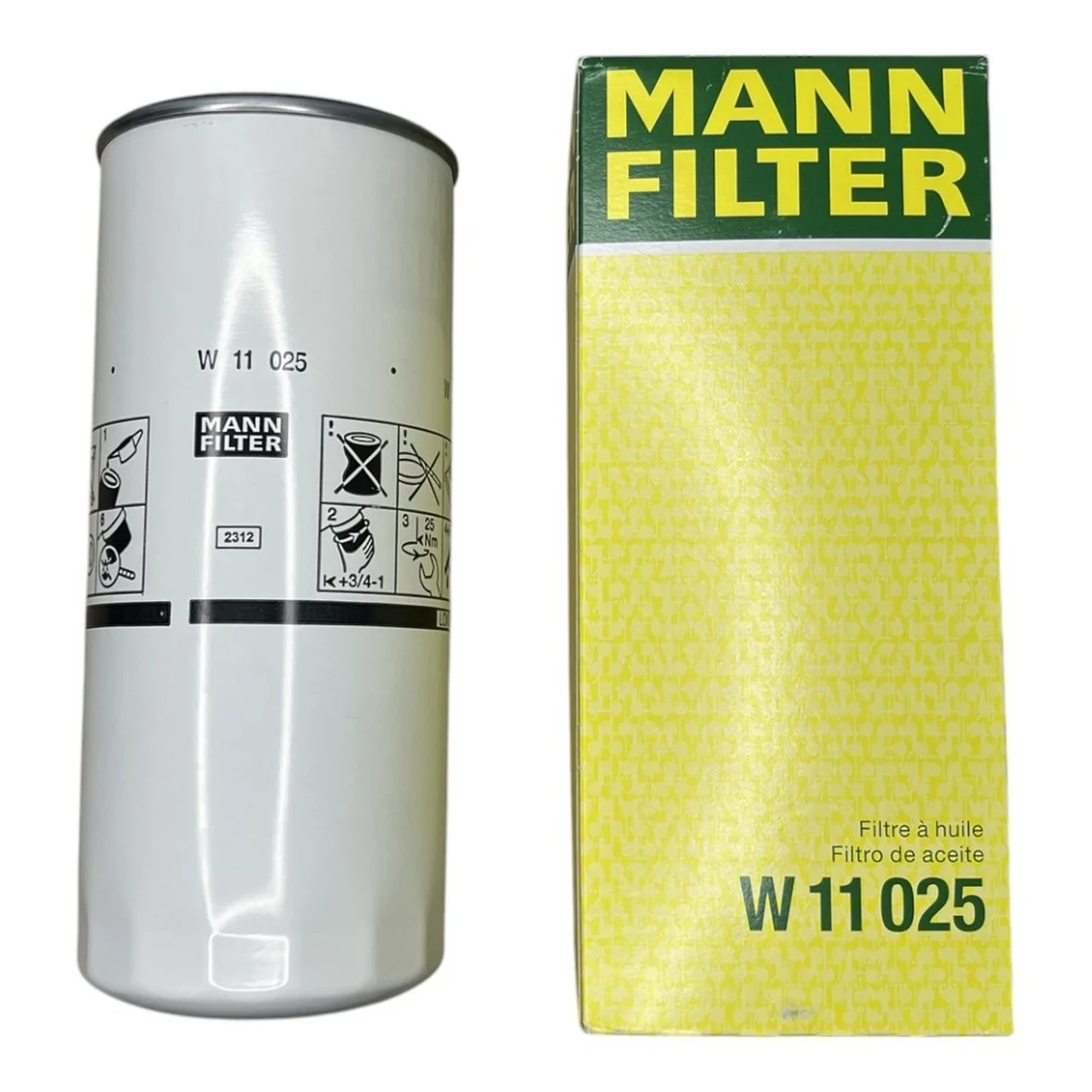 Фільтр масляний (вир-во MANN) (5340.1012075) W11025 MAN W11025